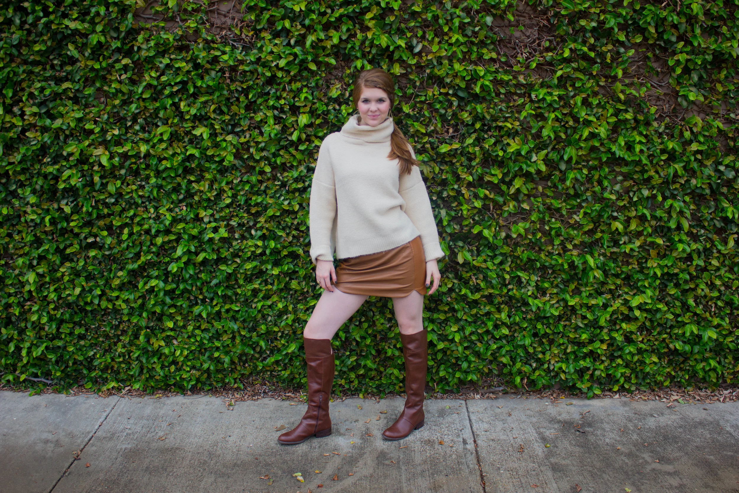Boots and hotsell skirts 218